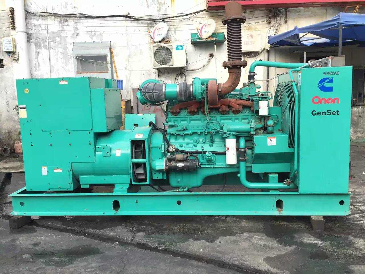 兴安租赁发电机-柴油发电机不正常冒烟的原因